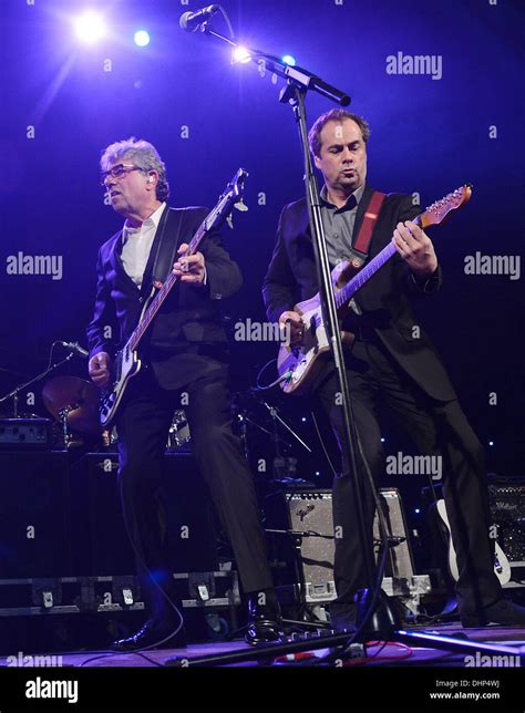 Graham Gouldman And Mick Wilson Of 10cc Performs On Stage At The Royal