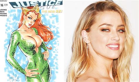 Amber Heard As Aquaman Mera In Justice League Movie Johnny Depp Release