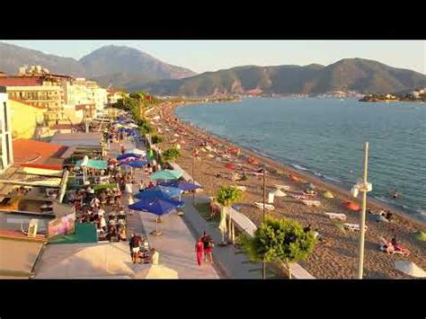 Mugla Çalış Plajı fethiye drone YouTube