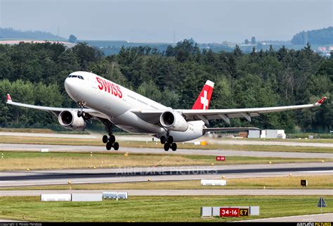 Hb Jhh Swiss Airbus A330 300 At Zurich Photo Id 949014 Airplane