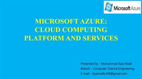 Microsoft Azure Ppt