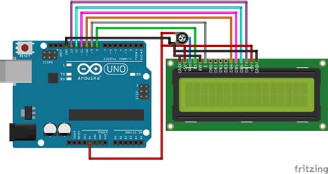 You must now adjust that contrast. arduino-lcd-display-wiring-diagram | MaxPhi