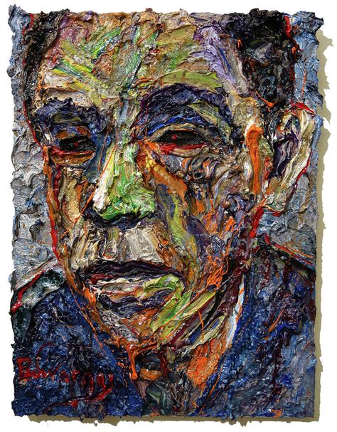 Self Face Portrait Oil Painting Abstract Expressionism Picasso Painting