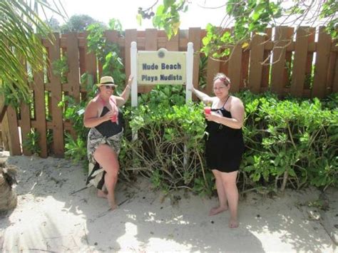 The Entrance For The Nude Beach Picture Of Grand Bahia Principe