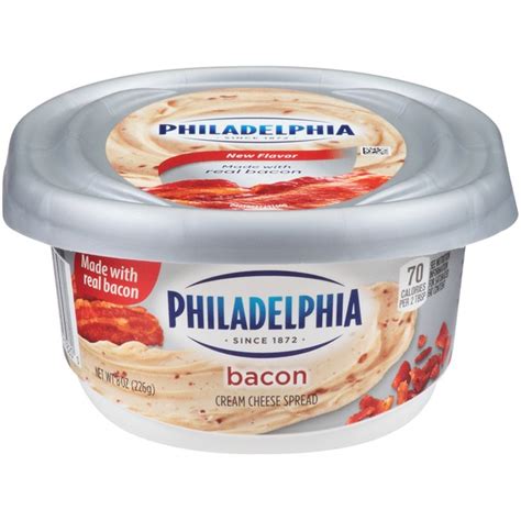 Kraft Philadelphia Bacon Cream Cheese Spread 8 Oz Instacart