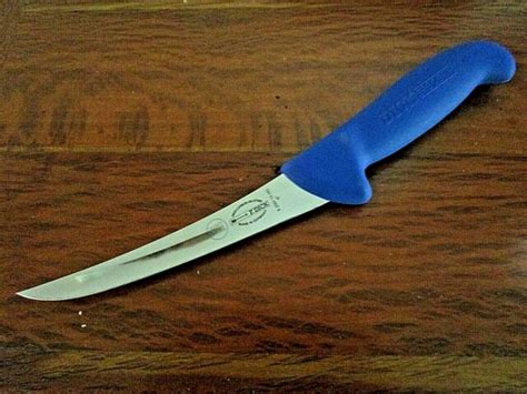 f dick butcher 6 factory hollow ground boning knife blue 8 2991 15hg