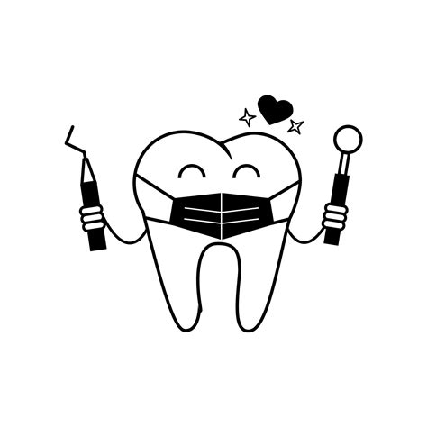 Two Shiny Teeth Bundle Set Tooth Icon SVG Bundle File For Cricut