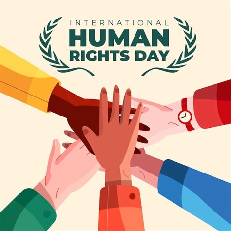 Premium Vector Flat International Human Rights Day Illustration