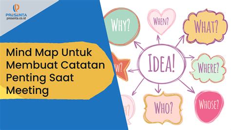 Mind Map Untuk Membuat Catatan Penting Saat Meeting
