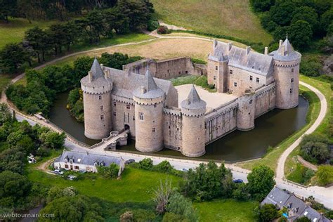 Photo Aérienne De Château De Suscinio Morbihan 56 Chateau