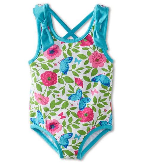 Le Top Butterfly Wishes Swimsuit With Cross Back Toddlerlittle Kids