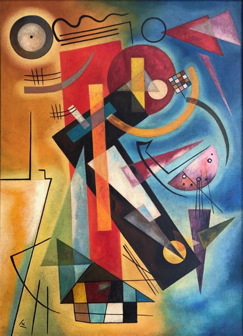 Sold Price Wassily Kandinsky Oil Painting On Canvas March 4 0117 9