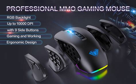 Mua Aula H510 Mmo Gaming Mouse With Backlit Rgb Led 14 Buttons