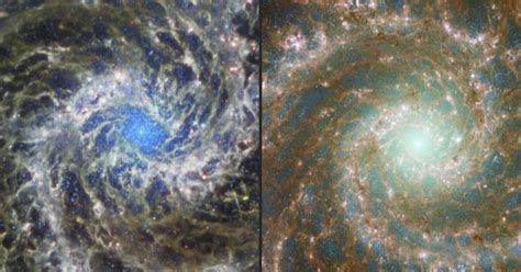 el telescopio james webb captura nuevos detalles de la galaxia fantasma infobae
