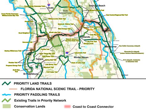 Coast To Coast Connector Commute Orlando Florida Bicycle Trails