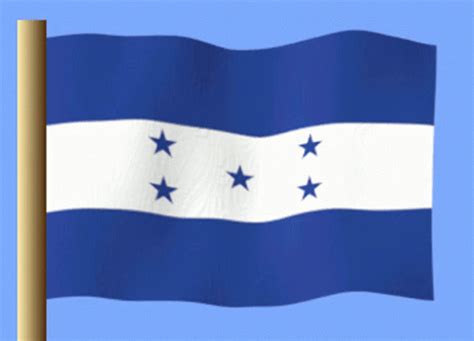 Honduras Paper Flag 