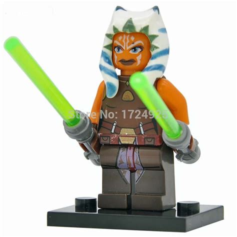 Jedi Ahsoka Tano Young Star Wars Custom Minifigure Movie Building Toy