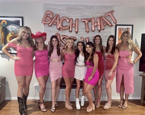 60 Sexy Bachelorette Party Outfit Ideas 2022 Matching Party Dress Themes