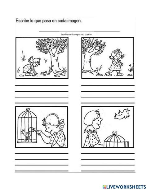 Cuento Online Exercise For Primaria Live Worksheets