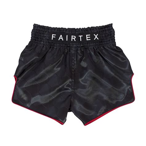 Fairtex Stealth Black Muay Thai Shorts Bs1901