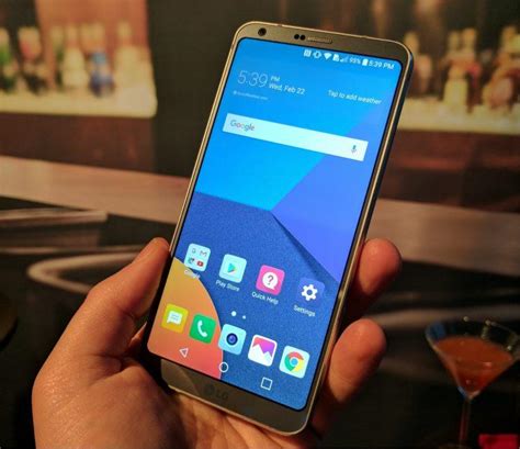 The Lg G6 This Smartphone Is All Screen