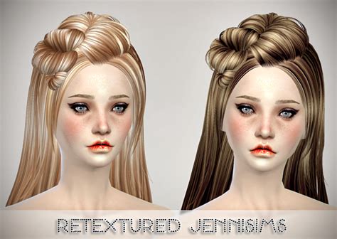 My Sims 4 Blog Hair Retextures By Jennisims