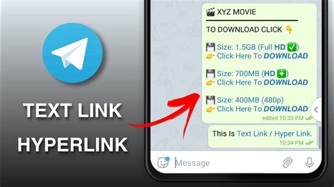How To Create Text Link In Telegram How To Create Link In Telegram