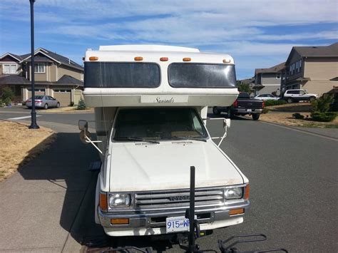 1987 Toyota Class C Motorhome Rv Sunraider West Shore Langfordcolwood