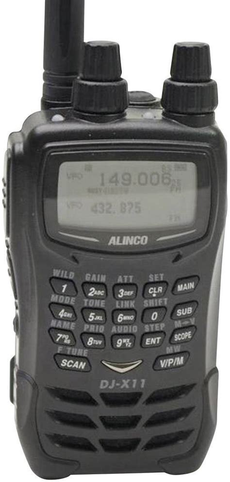 Alinco Dj X 11 1267 Wireless Handheld Scanner