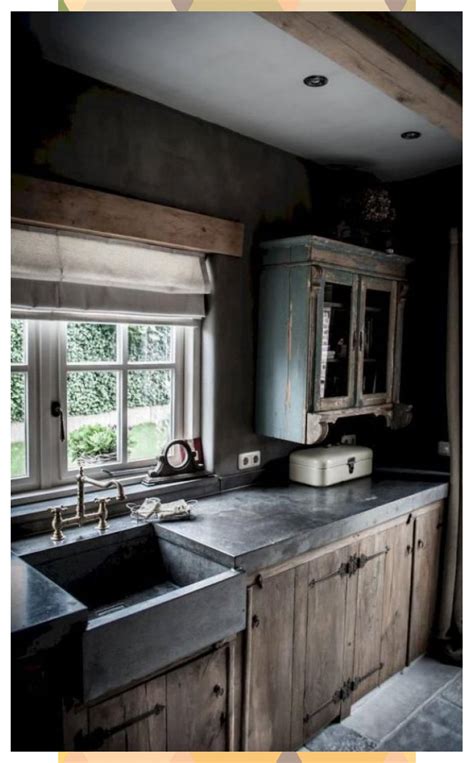 Interesting Kitchen Designs Ideas With Rustic in 2020 | Rustic kitchen design, Rustic chic ...
