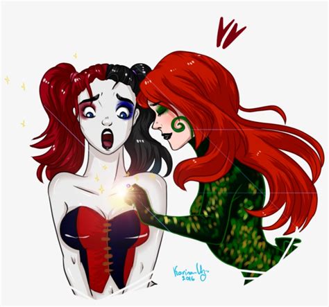 Poison Ivy Harley Quinn Art Batman Drawing Harley Quinn