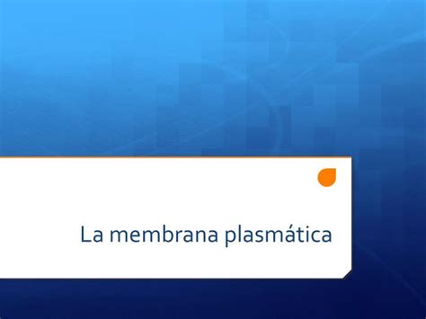 Ppt La Membrana Plasmática Powerpoint Presentation Free Download