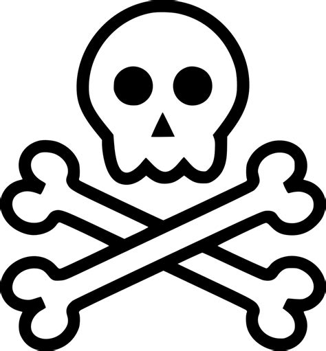 Skull Bones Svg Png Icon Free Download 491045