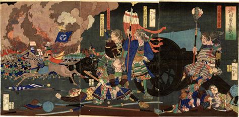 Yoshitoshi Boshin War Sold Egenolf Gallery Japanese Prints