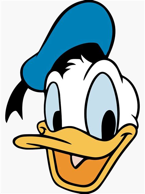 Donald Duck Sticker Von Medomoe Redbubble