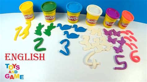 Play Doh Learn Colors And Learn Numbers Youtube