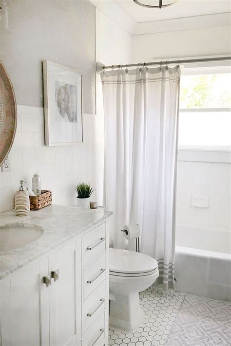 Budget friendly bathroom remodel ideas you have to see. Soft and simple small bathroom remodel on a budget. We ...