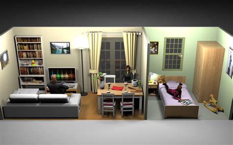You'll be able to design indoors environments very accurately thanks to the measurement system integrated in sweet home 3d. iMacAPPS - Sweet Home 3D 5.3.2