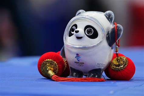 Panda Bing Dwen Dwen Mascot Madness Takes Over Beijing Olympics