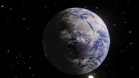 3d Planet Earth Model Cgtrader