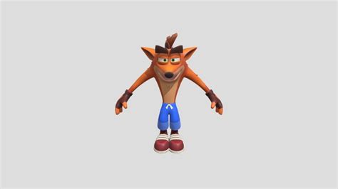 crash bandicoot 3d models sketchfab