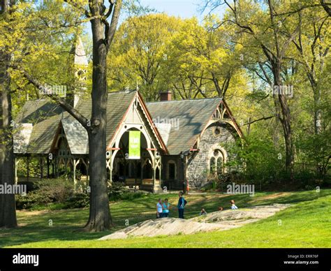 The Dairy Visitor Center And T Shop Central Park Nyc Usa Stock