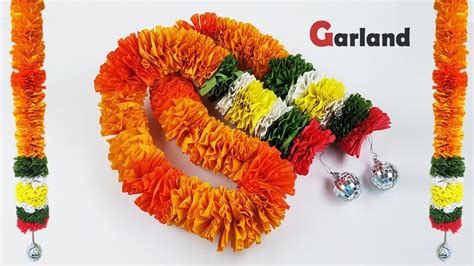 How To Make Garland With Paper Colorful Garland Making Video For