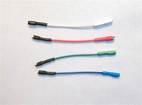 Turntable Cartridge Headshell Wires Amazon Co Uk Musical Instruments