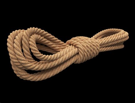 Photorealistic Rope 3d Model Cgtrader