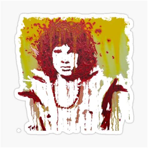 Jim Morrison The Doors Jim Morrison Sticker For Sale By
