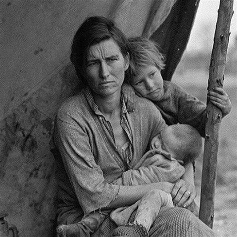 5x7 1936 Migrant Mother Great Depression Photo Dust Bowl Etsy
