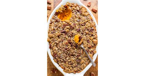 Sweet Potato Casserole With Butter Pecan Crumble Topping Unique
