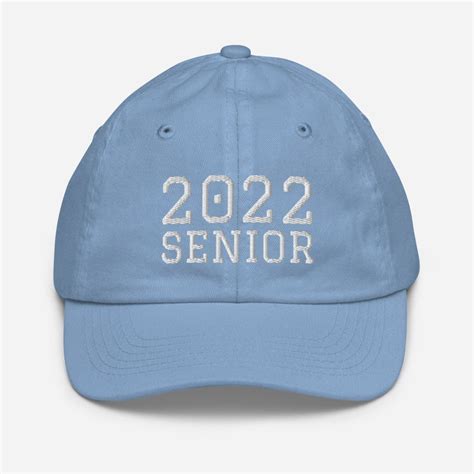 Senior 22 Hat Class Of 2022 Graduation Hat Kids Hat 2022 Etsy
