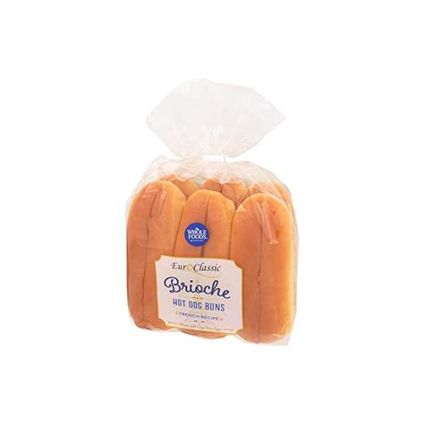Whole Foods Market Brioche Hot Dog Buns 6 Ct The Devils Palate